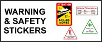 Warning and Safety Stickers