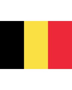 Belgium flag sticker 
