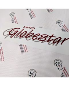 ABI Award globestar caravan sticker