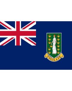 British Virgin Islands flag sticker