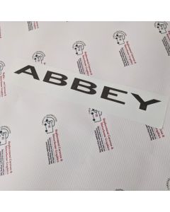Abbey caravan sticker