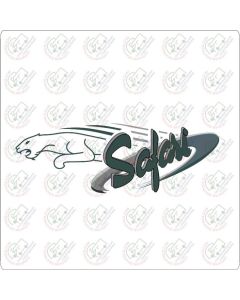 Abbey Safari Caravan Side Name Sticker