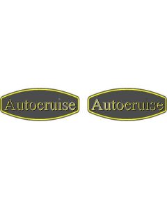 Autocruise Starquest Motorhome Badge Logo Pair by CaravanGraphics.com