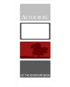 Autocruise Motorhome Four colour panel sticker