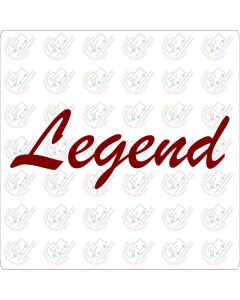 Autosleeper Legend Motorhome Sticker