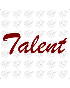 Autosleeper Talent Motorhome Sticker