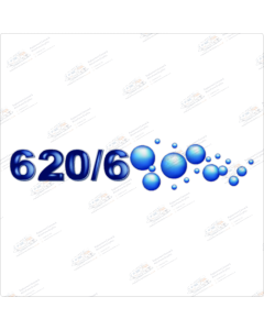 Bailey Series 5 Ranger 620/6 Decal with Bubbles O/S