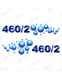bailey series 5 460/2 stickers