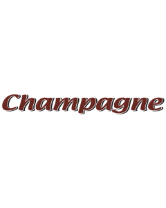 Bailey Pageant Champagne caravan sticker 2003-2004