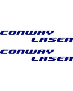 Conway Laser Decal (Pair) Caravan Sticker