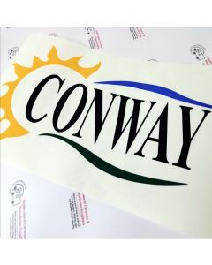 Conway Trailer Tent Sticker Decal Graphic