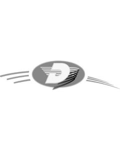 Dethleffs Oval D Greyscale sticker
