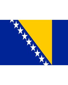 Bosnia and Herzegovina flag Sticker 