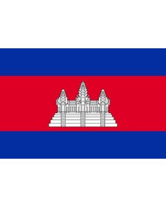 Cambodia flag sticker 