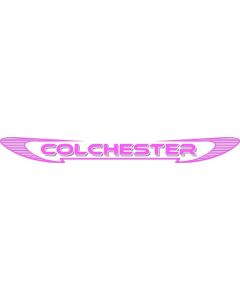 FLEETWOOD COLCHESTER FRONT GRAPHIC BY CARAVAN GRAPHICS
