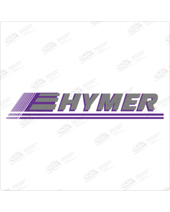 Hymer camp c644 front motorhome sticker