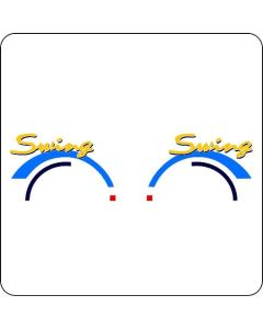 Hymer Swing CG Door Stickers Offside & Nearside