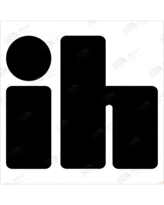 IH logo decal by Motorhome Stickers