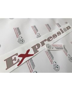 abbey expression caravan sticker