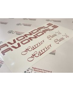 Avondale Harrier Classic 25 Set Graphics