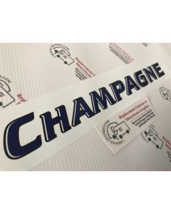 Bailey Pageant Champagne caravan sticker