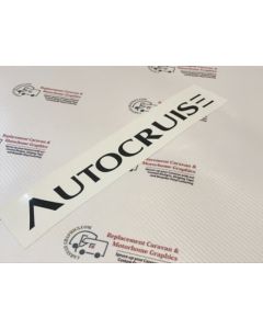 Autocruise Motorhome Sticker