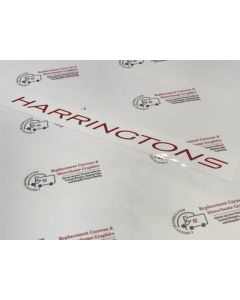 Swift Ashmere Harringtons caravan sticker