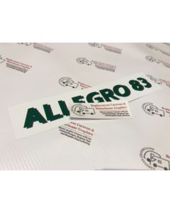 Chausson Allegro 83 Sticker