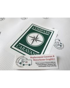 Compass Caravan Sticker