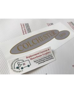 Fleetwood Colchester 1850 Graphics Decal Sticker