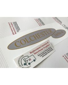 Fleetwood Colchester 1650-4 Graphics Decal Sticker