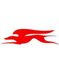 Laika Dog Motorhome Sticker