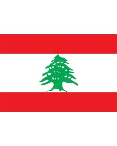 Lebanon Flag Sticker