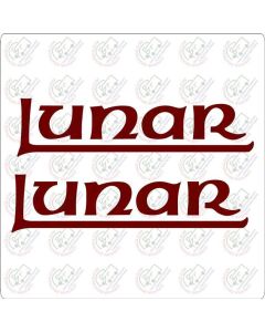Old LUNAR caravan sticker