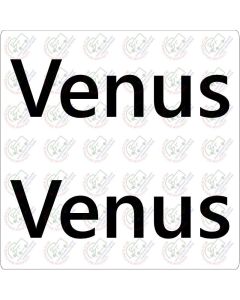 Lunar Venus Graphic stickers