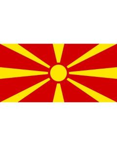 Macedonia Flag Sticker