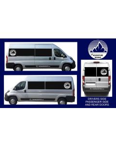 Self Build Campervan Stickers Design 1