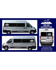 Self Build Campervan Stickers Design 5