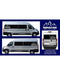 Self Build Campervan Stickers Design 7