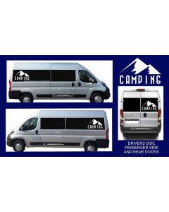 Self Build Campervan Stickers Design 9