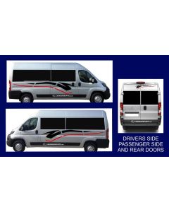 Self Build Campervan Stickers Design 8