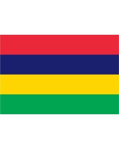 Mauritius Flag Sticker