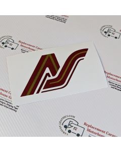 Autosleeper AS Logo Two Colour - Motorhome Sticker CG