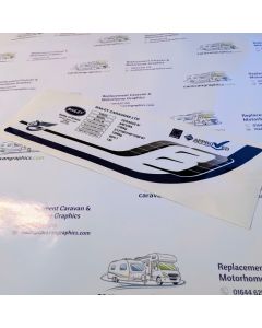 Bailey Pegasus IV Ancona Plate Sticker