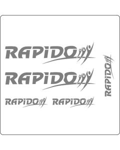 Rapido Motorhome Sticker/Decal Kit 5 Piece