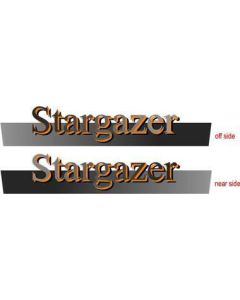 Autocruise Stargazer Motorhome Sticker Pair (Near Side & Off Side).