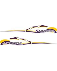 Swift Suntor Main Side Graphics Dark purple Version