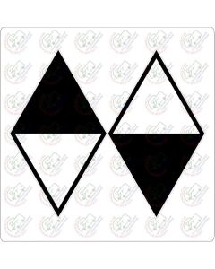 Swift Caravan Diamond Stickers