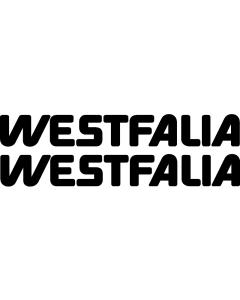 VW Westfalia Sticker Decal Graphics