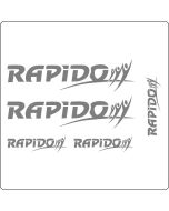 Rapido Motorhome Sticker/Decal Kit 5 Piece